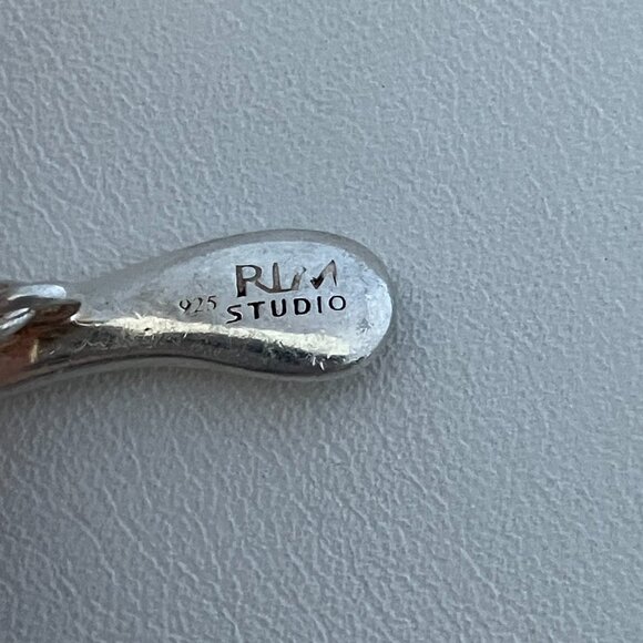 RLM Studio 925 Sterling Silver chain 18" & cross - Picture 4 of 7